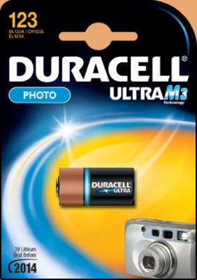 Батарейка DURACELL ULTRA DL 123A