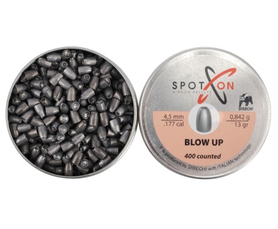 Пульки пневматические SPOTON BLOW UP 4,5 мм 0,842 г (13 гр) уп. 400 шт