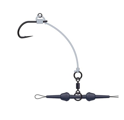 Оснастка карповая MAD TOUCHDOWN FLUOROCARBON CHOD RIGS