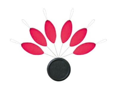 Шарики плавающие SUNSET Blister Float Oval Fluo Pink уп. 6 шт