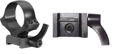 Основание CZ быстросъемное на weaver ALFA двойное, кольца 26 мм