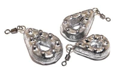 Груз РЫБАЛКА35 ГРИППА кольцо + вертлюг 40 - 50 г