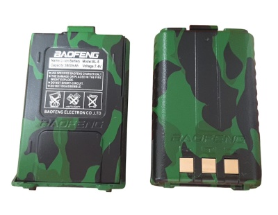 Аккумуляторная батарея для радиостанции BAOFENG BL-5 3800 mAh Camo