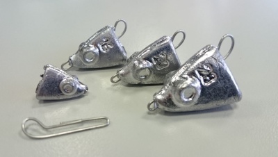 Груз ГОЛОВА РЫБКИ разборная 3-10 г