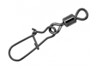 Застежка с вертлюгом GURZA Rolling Swivel with Nice Snap