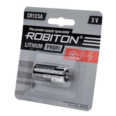 Батарейка ROBITON CR123A 3V